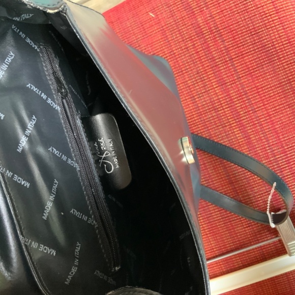 NWOT Italian signed backpack leather bag main image 13